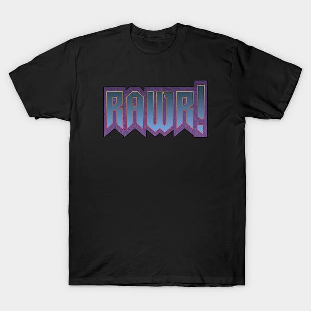 RAWR! - Demona T-Shirt by Veraukoion